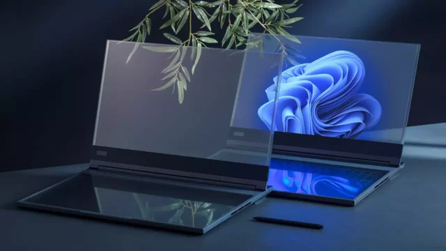 Lenovo's Futuristic transparent laptop