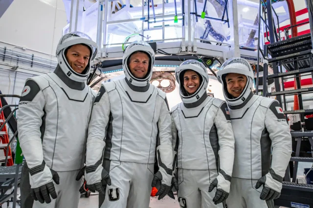 Multinational Team Completes Space Mission, Returns to Earth