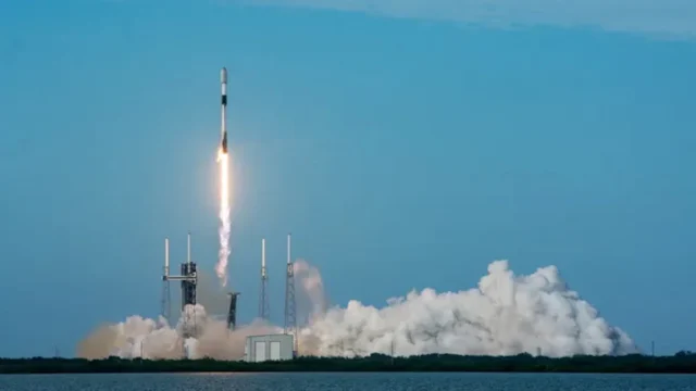 SpaceX Launches 24 Starlink Satellites from Florida, Lands Rocket at Sea After Weather Delay