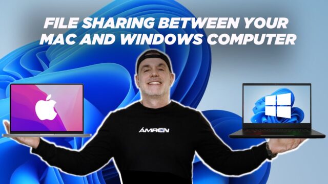 how to share files between windows and mac