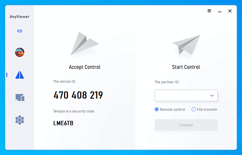iOS Remote Access App